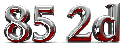 85 2d logo